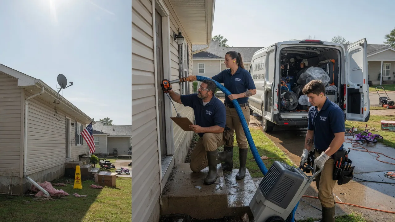 Ceiling Water Damage Restoration in Linwood, NC near me